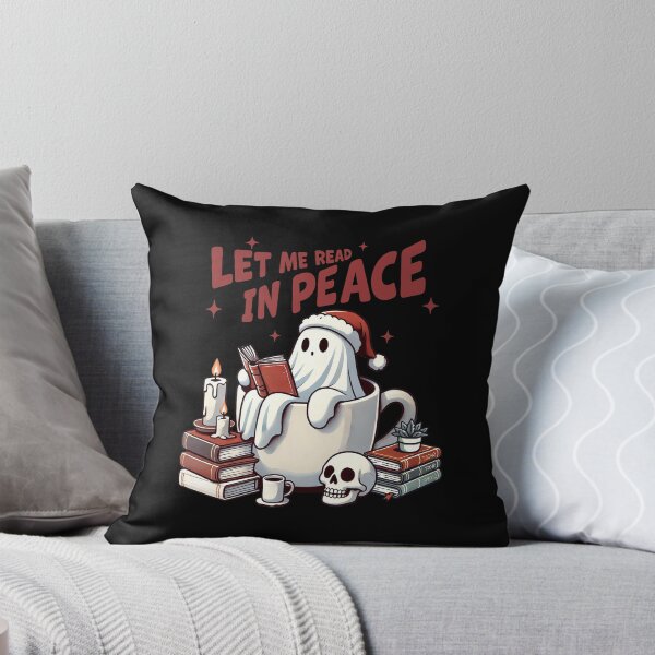 Item preview, Let Me Read In Peace Halloween Christmas Books Cute Ghost designed and sold by Merchrise.