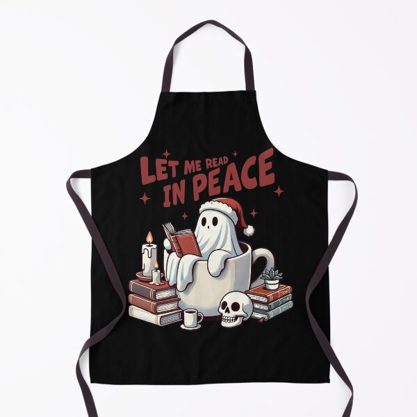 Item preview, Let Me Read In Peace Halloween Christmas Books Cute Ghost designed and sold by Merchrise.
