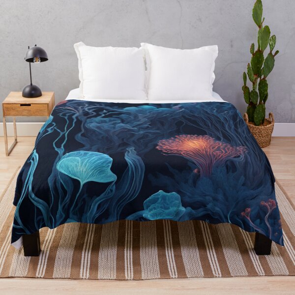 Item preview, Bioluminescent Blue Underwater Glow designed and sold by Have Mercy.