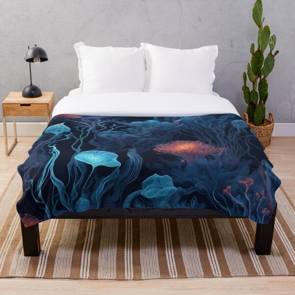 Item preview, Bioluminescent Blue Underwater Glow designed and sold by Have Mercy.