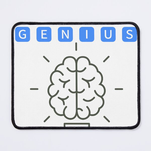 Item preview, Genius Design in Blue - Smart & Stylish Apparel designed and sold by AlienTechs.