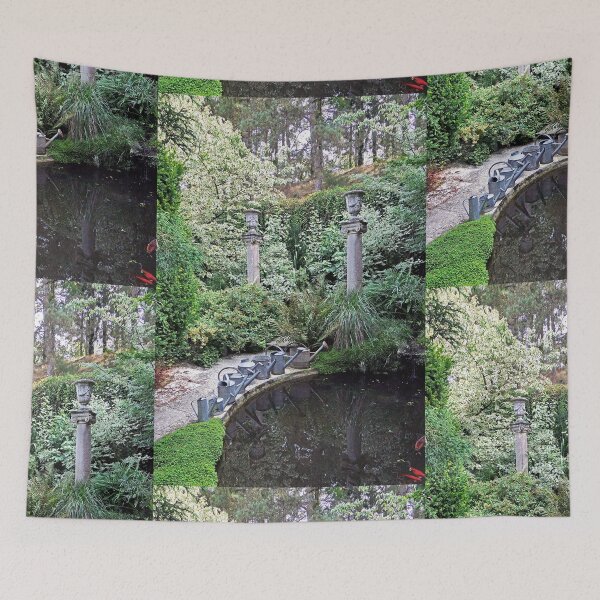 Item preview, r3791/ - 4 - " les jardins du Gué " " Le Paradis des Arrosoirs-Watering Can Paradise " Lhoumois - Deux-Sèvres (79) par Okaio Créations - Journaliste - Olavia-Olao designed and sold by o.okaïo.