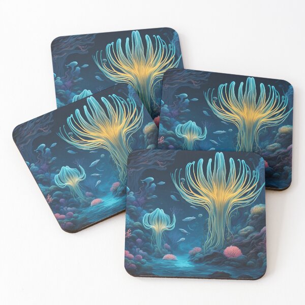Item preview, Bioluminescent Blue Underwater Glow designed and sold by Have Mercy.