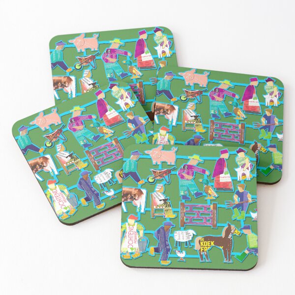 Item preview, Farmers poetry in die cut scraps designed and sold by Ruud van Koningsbrugge.
