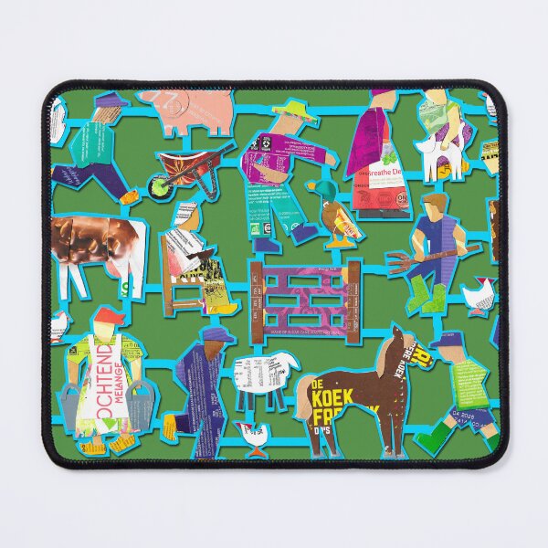 Item preview, Farmers poetry in die cut scraps designed and sold by Ruud van Koningsbrugge.
