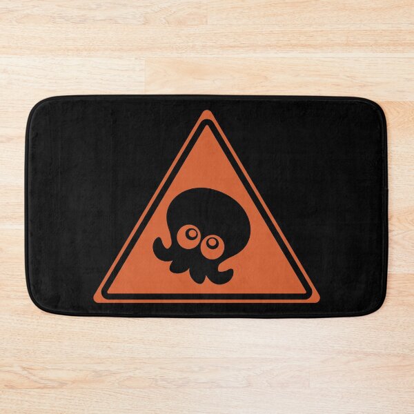 Item preview, Octo Warning Sign designed and sold by galaxydaydreams.