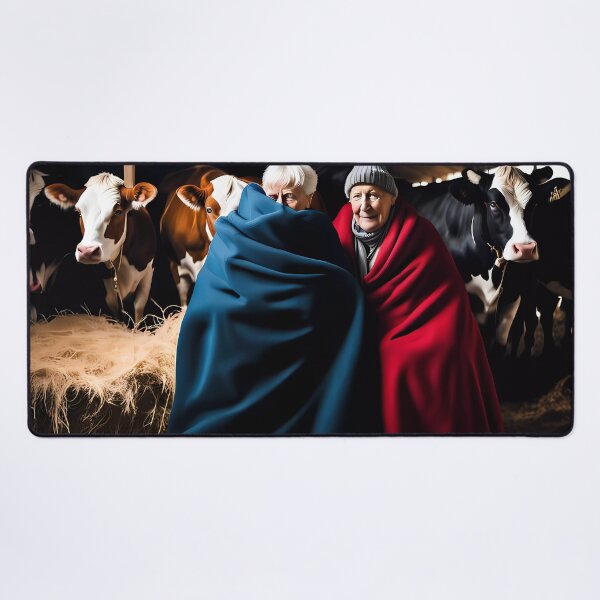 Item preview, Cold Pensioners in a cow shed designed and sold by Colin Bentham.