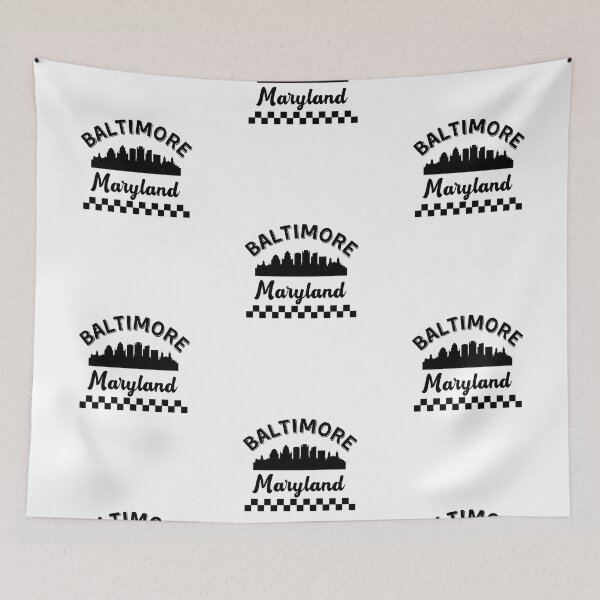 Item preview, Baltimore Maryland Skyline designed and sold by ToxiCool.