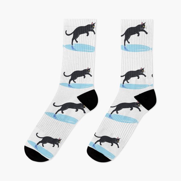 Item preview,  Swimmer Cat , Black Cat Is Playing In The Water designed and sold by DotisDreams.