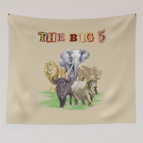 Item preview, The Big 5 designed and sold by MadTeaDesign.