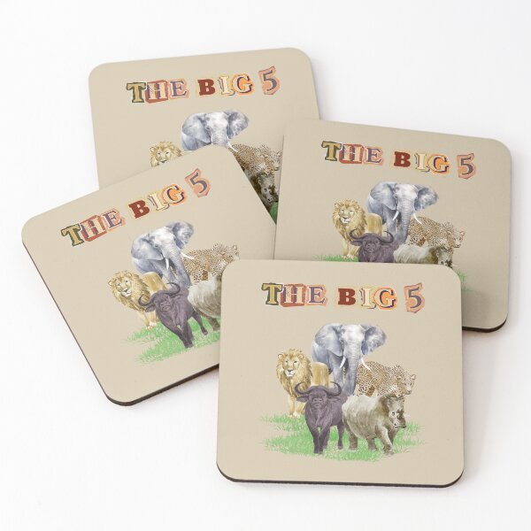 Item preview, The Big 5 designed and sold by MadTeaDesign.