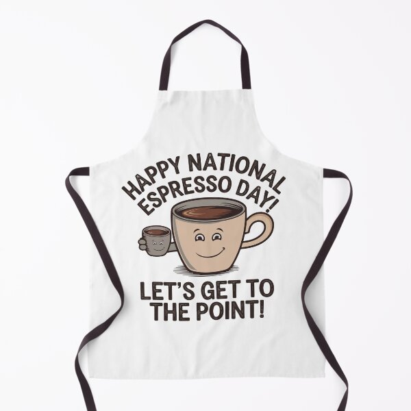 Item preview, National Espresso Day designed and sold by thespecialtyhub.