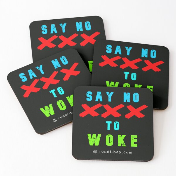 Item preview, Say NO To WOKE designed and sold by AlienAlmanac.