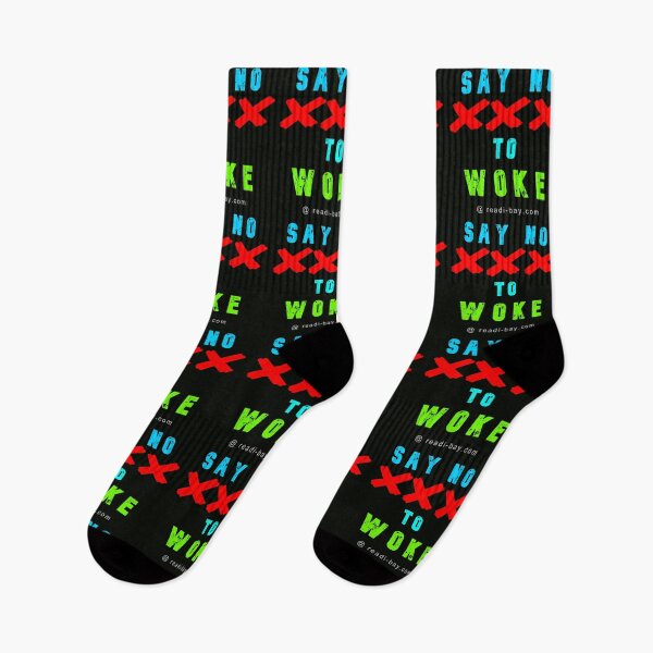 Item preview, Say NO To WOKE designed and sold by AlienAlmanac.