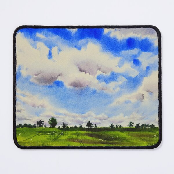 Item preview, Beautiful landscape watercolor designed and sold by Jennywatercolor.