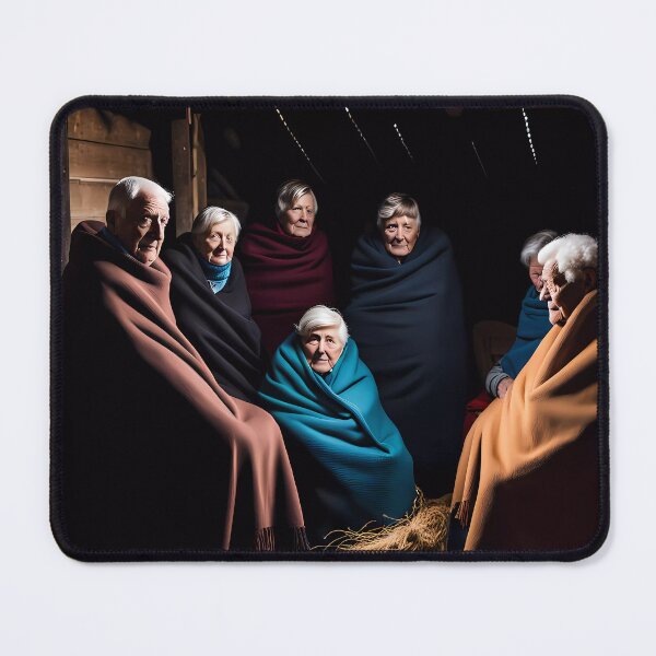 Item preview, Cold Pensioners in a cow shed designed and sold by Colin Bentham.