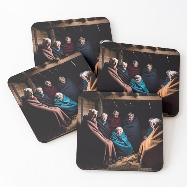 Item preview, Cold Pensioners in a cow shed designed and sold by Colin Bentham.