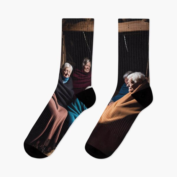 Item preview, Cold Pensioners in a cow shed designed and sold by Colin Bentham.
