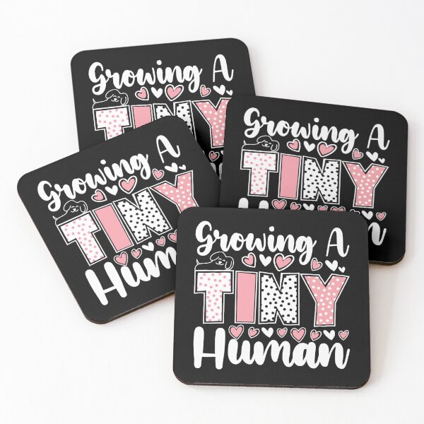 Item preview, Growing A Tiny Human Pregnancy Announcement Baby Shower designed and sold by Stick-Artistry.