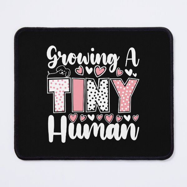 Item preview, Growing A Tiny Human Pregnancy Announcement Baby Shower designed and sold by Stick-Artistry.