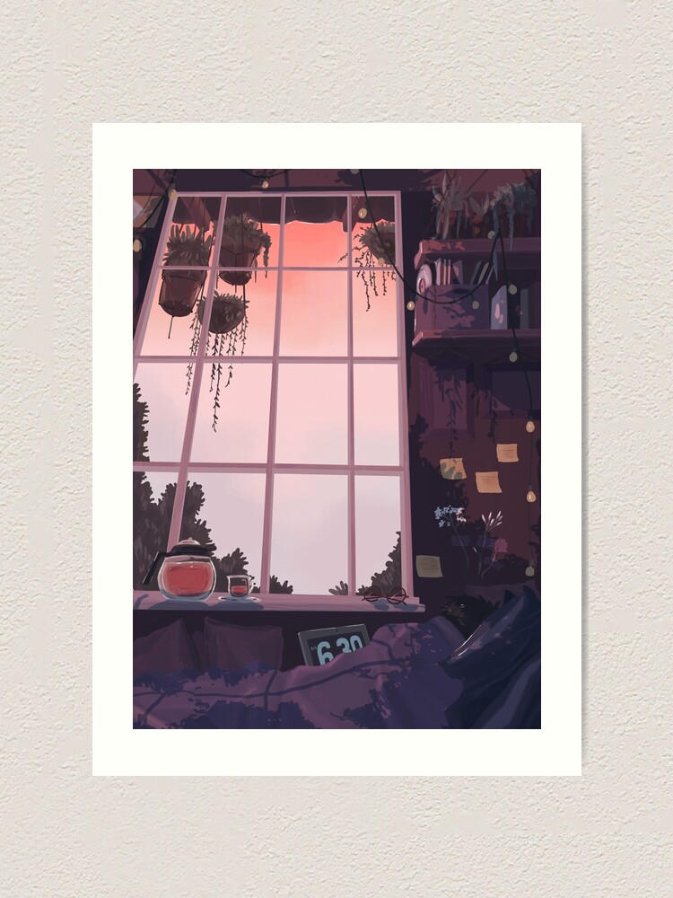 Alternate view of endless sleep Art Print
