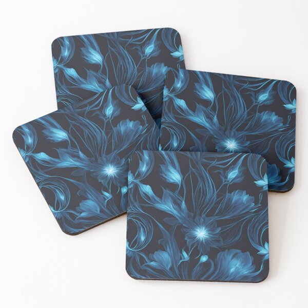 Item preview, Alien Flora Glowing Blue designed and sold by Have Mercy.