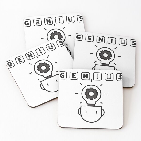Item preview, Brainy Genius Design - Bold and Bright Apparel designed and sold by AlienTechs.