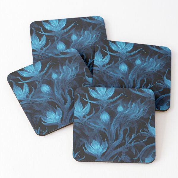Item preview, Alien Flora Glowing Blue designed and sold by Have Mercy.