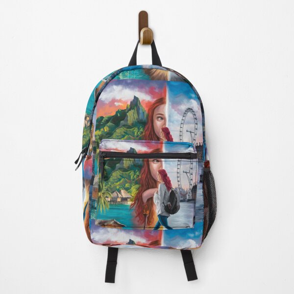 Item preview, Travel - Two Worlds Collide designed and sold by CanvasCarousel.