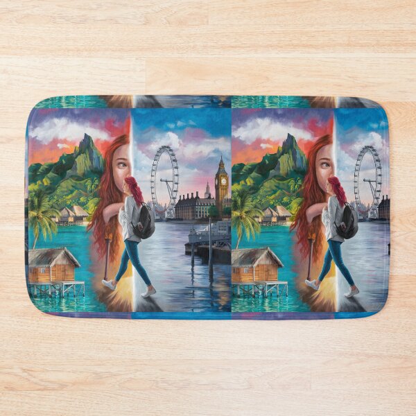 Item preview, Travel - Two Worlds Collide  designed and sold by CanvasCarousel.