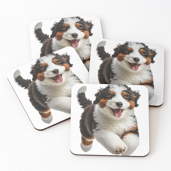 Item preview, Happy Bernadoodle designed and sold by HappyDogPark.