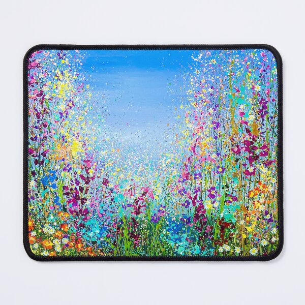 Item preview, Summer Flower Garden designed and sold by Sally Oasis Paintings.