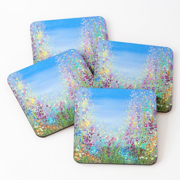 Item preview, Summer Flower Garden designed and sold by Sally Oasis Paintings.