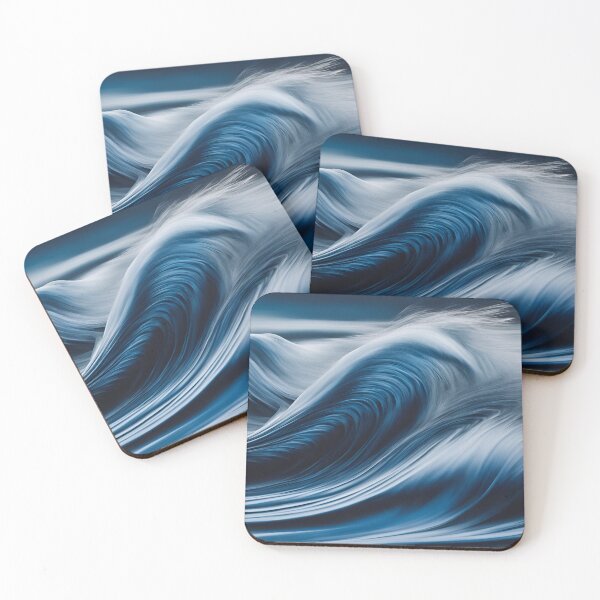 Item preview, Blue Tidal Wave Crash designed and sold by Have Mercy.