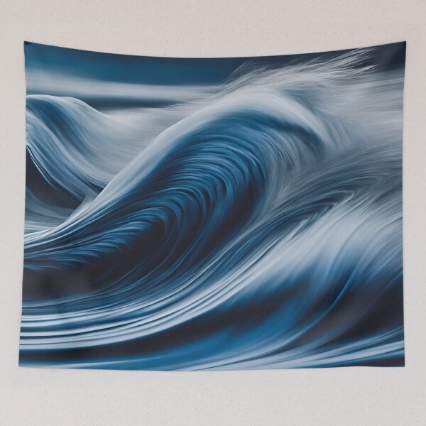 Item preview, Blue Tidal Wave Crash designed and sold by Have Mercy.