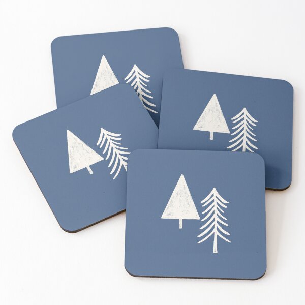 Item preview, Christmas Tree Farmhouse Blue designed and sold by susycosta.