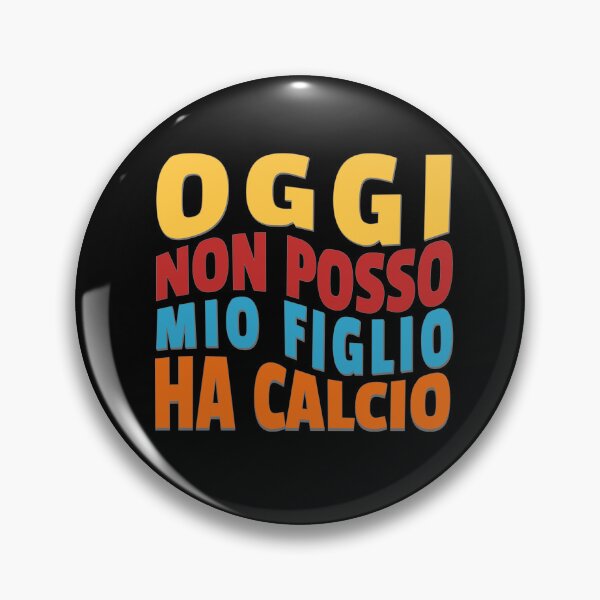 Item preview, Funny Oggi Non Posso Mio Figlio Ha Calcio Per Mamma E Papà Tifosi designed and sold by pkk72.