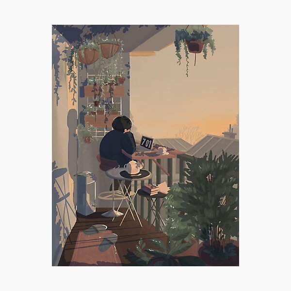 pondering Photographic Print