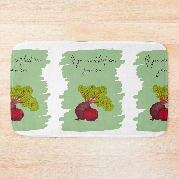 Item preview, If You Can’t Beet ’Em, Join ’Em – Funny Veggie Art designed and sold by RaiyaTees.