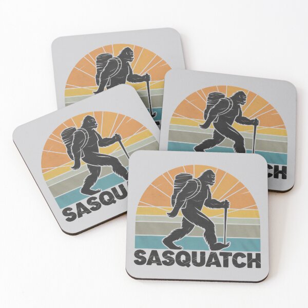 Item preview, Retro Hiker Sasquatch designed and sold by Firas Aljazzar.