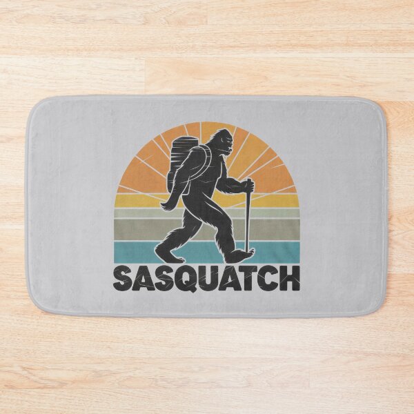 Item preview, Retro Hiker Sasquatch designed and sold by Firas Aljazzar.