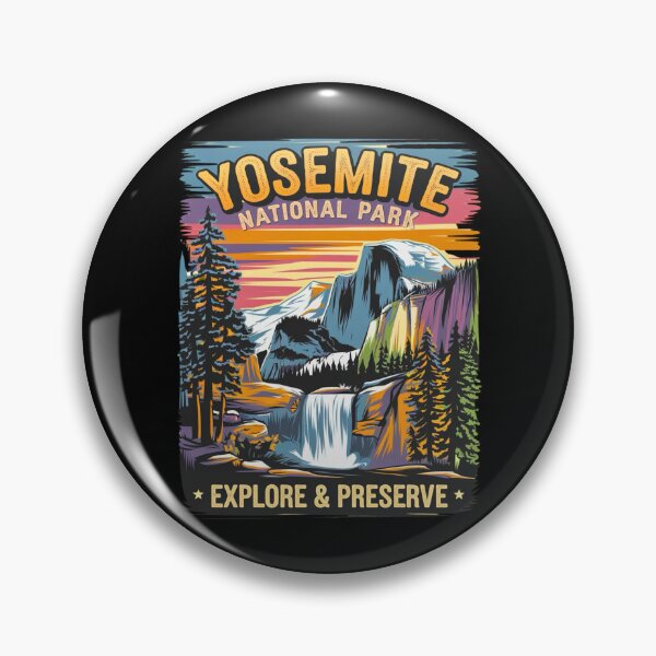 Item preview, Yosemite National Park Adventure | Explore Half Dome & El Capitan designed and sold by BunBuntheDog-.