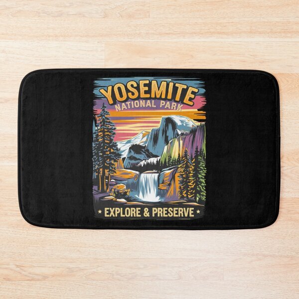Item preview, Yosemite National Park Adventure | Explore Half Dome & El Capitan designed and sold by BunBuntheDog-.