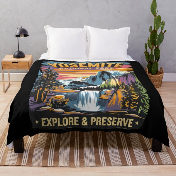 Item preview, Yosemite National Park Adventure | Explore Half Dome & El Capitan designed and sold by BunBuntheDog-.