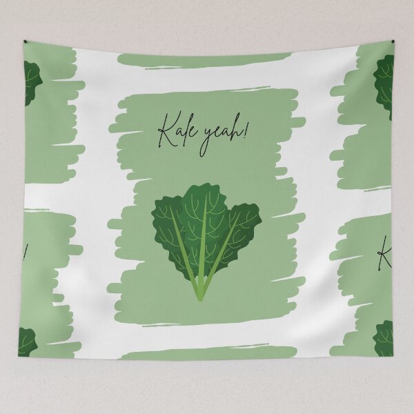Item preview, Kale Yeah! – Funny Veggie Art designed and sold by RaiyaTees.