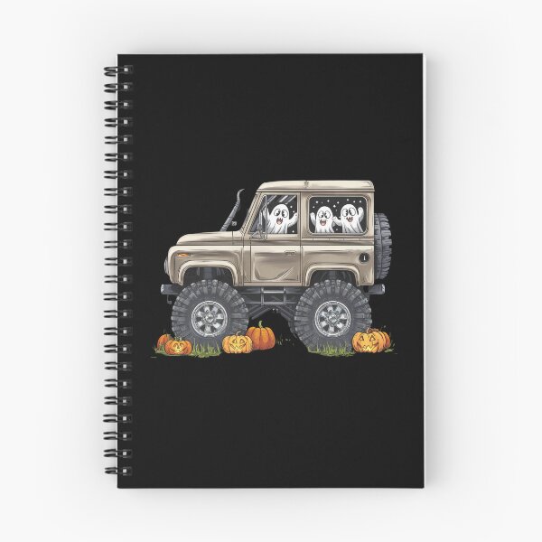 Item preview, Halloween Offroad Monster Truck Riding on Pumpkins - Spooky Adventure Art designed and sold by Colorful-Garden.