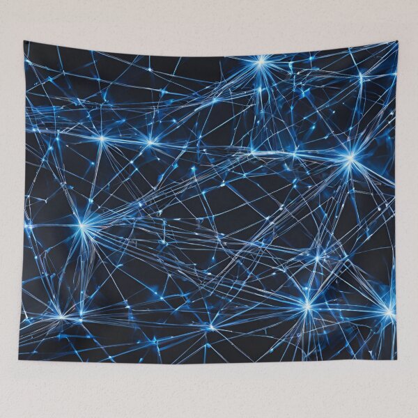 Item preview, Blue Laser Web Matrix designed and sold by Have Mercy.