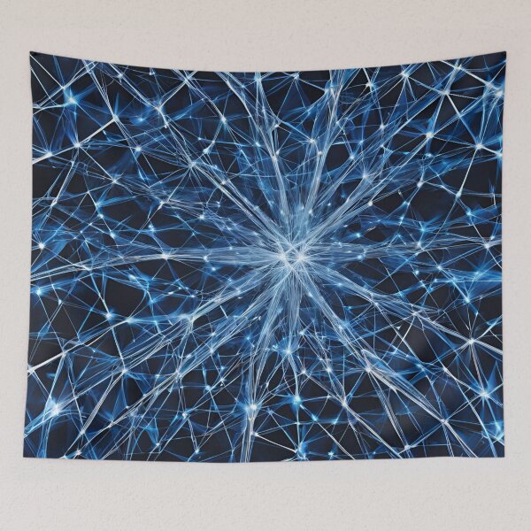 Item preview, Blue Laser Web Matrix designed and sold by Have Mercy.