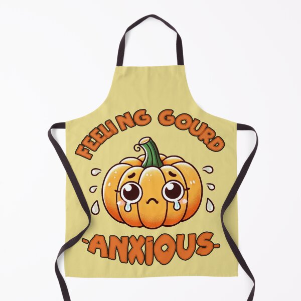 Item preview, Anxious Pumpkin- Feeling Gourd-Anxious designed and sold by Rajasekar.