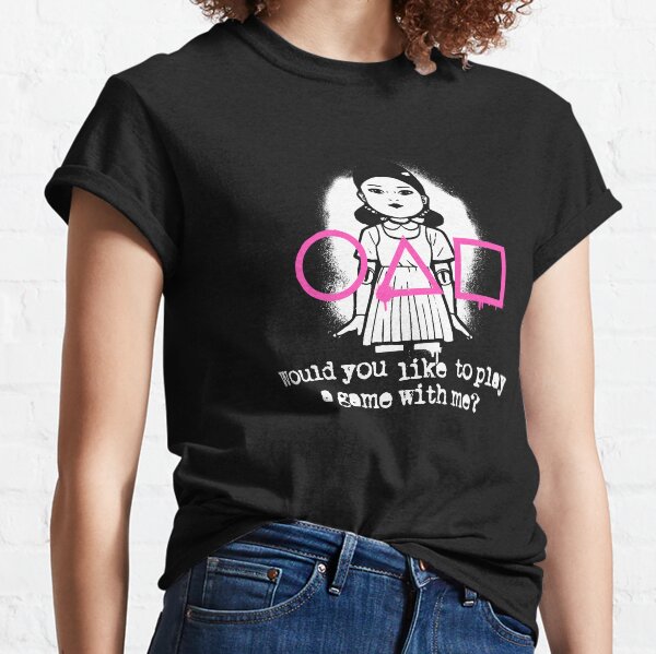 Item preview, SQUID GAME - Would you like to play a game with me? designed and sold by Kraftees.